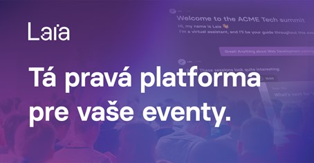 Laia  - virtuálna platforma pre váš event